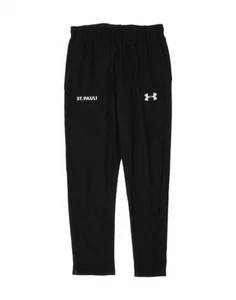 UNDER ARMOUR Boys Tracksuit Trousers 13-14 Years XL Black Polyester PY09 - Picture 1 of 3