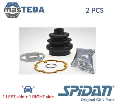 23178 CV JOINT BOOT KIT PAIR SPIDAN 2PCS FOR PORSCHE BOXSTER 2.5,2.7,S 3.2 - Image 1 of 4