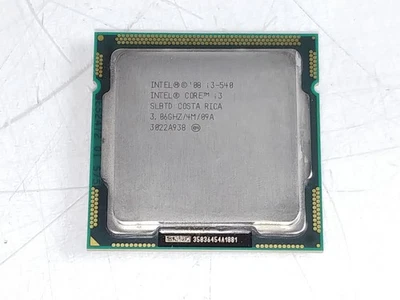 Intel Core i3-540 3.06 GHz LGA 1156 Desktop CPU Processor SLBTD - Image 1 of 4