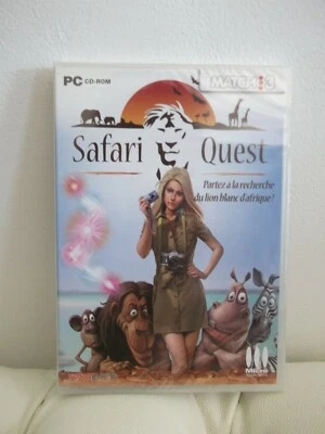 SAFARI QUEST - Jeu PC 100% NEUF sous blister d'origine en version française - Photo 1/2