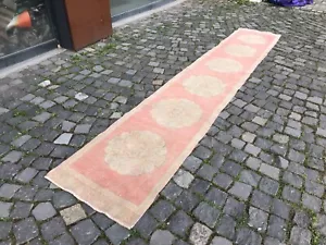 Turkish Antique rug Bohemian Area rug Oushak rug Vintage Rug Handmade Wool rug - Picture 1 of 10