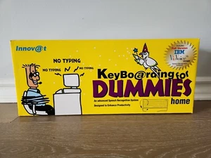 INNOVAT IBM KEYBOARDING FOR DUMMIES VIA VOICE 98 HOME SPEECH RECOGNITION SEALED - Picture 1 of 8