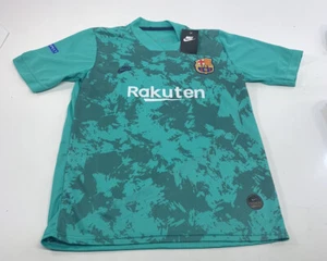 Nike Dri-Fit Non-Authentic Rakuten FCB Soccer Jersey Men’s Large (NWT) Green - Picture 1 of 3