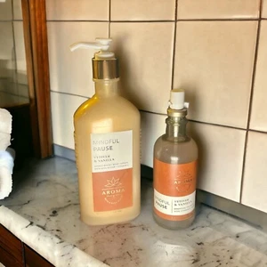 Bath & Body Works Mindful Pause VETIVER & VANILLA Body Lotion & Essent. Oil Mist - Picture 1 of 1
