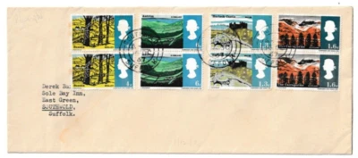 16/10/1967 UK GB Cover With British Landscapes Phosphor Stamps and Southwold CDS - Image 1 of 2