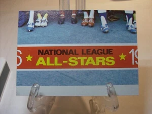 1977 Topps Cloth Stickers Puzzle Pieces Baseball NL Bottom Center (93337) - Picture 1 of 2