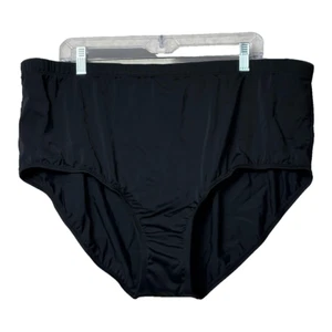 Swimsuits for All Womens Plus Size 26 Swim Brief Tummy Control Black - Picture 1 of 9