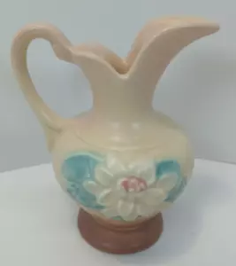 Vintage Hull Art L-3 Floral Pattern 5 1/2" Decorative Pitcher Vase - Picture 1 of 6
