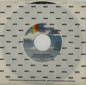 Barbara Mandrell-One Of A Kind Pair Of Fools/Be Expected New & Unplayed 45 MINT - Picture 1 of 4