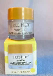 2- Tree Hut Vanille Lippenmaske über Nacht 0,6 Unzen nähren/beruhigen/hydratisieren NEU PKGS - Bild 1 von 3