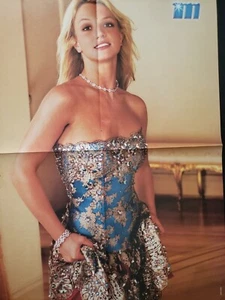 GIANT MAGAZINE POSTER~ BRITNEY SPEARS & POP GREETINGS OOP HOT - Picture 1 of 2