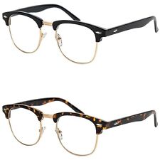 Glasses Neutrals KISS Mod. DANDY Man Woman HIPSTER Spectacles Frame VINTAGE