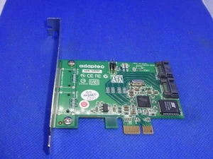 ADAPTEC AAR-1220SA 2 PORT INTERN SATA  CONTROLLER CARD PCIex  #GK5632 - Bild 1 von 3
