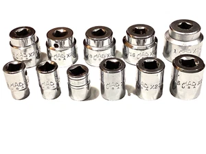 Mac And Snap On USA 11 Piece 3/8” - 1” 3/8" Drive 6 Point SAE Shallow Socket Set - Bild 1 von 8