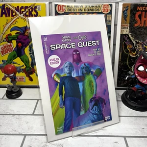 Space Ghost / Jonny Quest: Space Quest Ashcan #1 - Picture 1 of 3