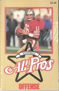 1989 Offense Football All Pros NFL Joe Montana Vintage - Picture 1 of 8