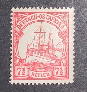 Travelstamps; Germany German East Africa stamps Kaiser’s Yacht Mint OG H UnWMK - Picture 1 of 5
