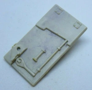 GI Joe ARAH 1984 Sharc Parte Cañón Izquierdo Puerta DECOLORACIÓN - Imagen 1 de 2