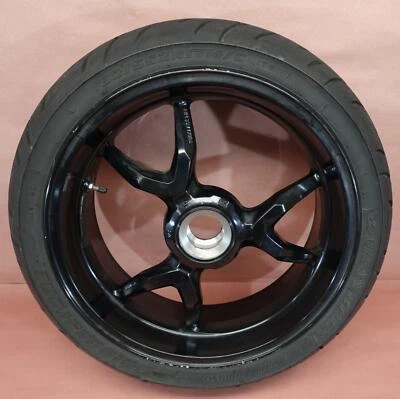 10-19 Ducati Multistrada 1200 1200S Rear Bridgestone Tire Rim Wheel 180/55 ZR17 - Image 1 of 4