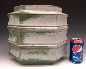 GALLOWAY Arts & Crafts Deco Terracotta Philadelphia Pottery BIG 13" Vase Planter - Picture 1 of 24