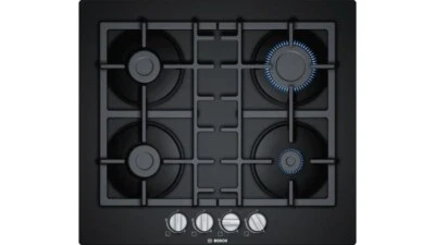 4242005134311 Bosch Serie 4 PNP6B6B90 hob Black Built-in 60 cm Gas 4 zone(s) BOS - Image 1 of 4