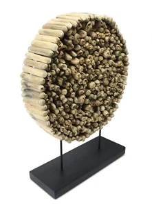 Driftwood sculpture, Approx 59cm high, WH3605. Natural Thailand driftwood statue - Picture 1 of 3