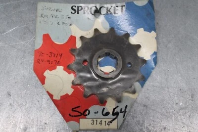 Piñón de contraeje Sunstar 31414 14T Suzuki RM PE 250 años 70 y 80 Foto 1 de 2