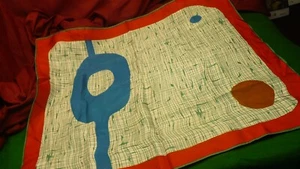 Psychedelic geometric 26" square S277 - Picture 1 of 4