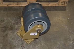 Caster Concepts Laser Line 11,700lb Industrial Heavy Dual Wheel Swivel Caster - Picture 1 of 8