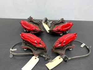 2013 CHEVROLET CAMARO 1LE OEM RED BREMBO BRAKE CALIPER SET FRONT REAR USED - Bild 1 von 16