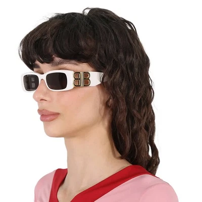 Balenciaga Grey Phantos Ladies Sunglasses BB0096S 011 51 BB0096S 011 51 - Image 1 of 4