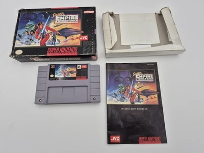 Super Star Wars The Empire Strikes Back - SNES Super Nintendo - Completo CIB JVC Foto 1 de 4