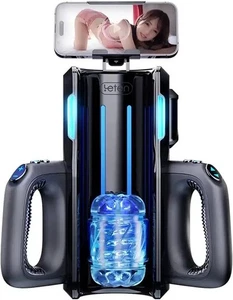 Masturbatore Leten Thrusting Pro King automatico realistico ricaricabile uomo - Foto 1 di 7