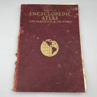 The New Encyclopedic Atlas and Gazetteer of the World Special 1907-08 Second Ed. Foto 1 de 4