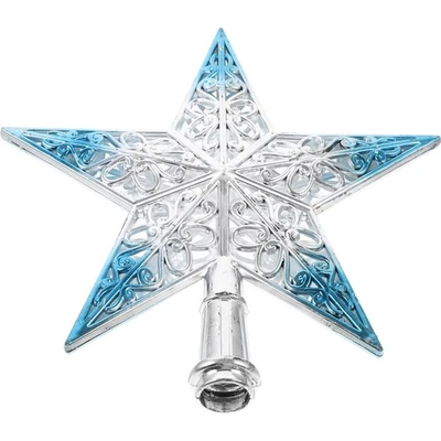  Christmas Tree Star Accessories Decorazione Dell'albero Di Natale Stella - Immagine 1 di 4