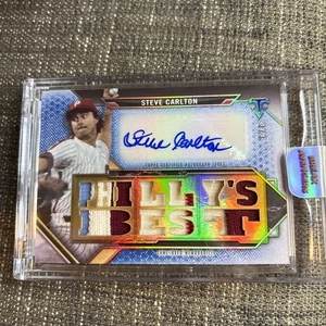 2021 Topps Triple Threads 3/3 Auto Steve Carlton Phillies - Bild 1 von 3
