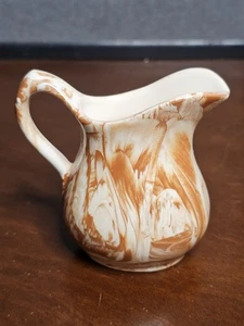 Vintage Small Pottery Pitcher Alaskan Treasures By Bernadine Of Anchorage - Picture 1 of 6