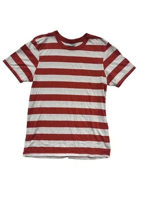 Rusty Striped T-Shirt Red & White M #671A - Image 1 of 4