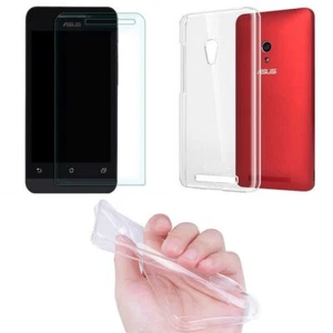Asus ZenFone 4 Etui na telefon komórkowy Ochrona Pokrowiec Case Cover Shell Pancerne szkło ochronne - Zdjęcie 1 z 5