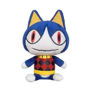Animal Crossing New Leaf Rover the Cat Plushie - Soft Toy New w/ Tags 8.5” - Picture 1 of 2