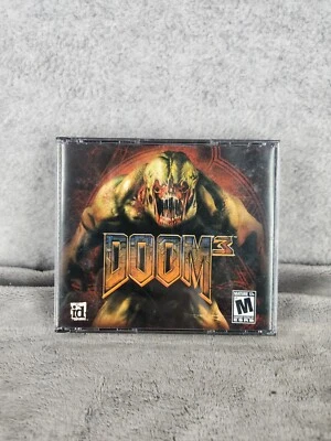 DOOM 3 Video Game For PC Includes 3 Discs CD-Rom - Image 1 of 4