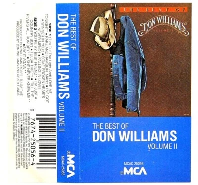 Cassette Don Williams The Best Of Volume II 1979 MCA Records MCAC-25056 - Image 1 of 2