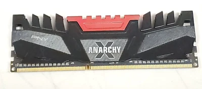 PNY 4GB ANARCHY 4GBH1X04JACC31-165-K-HAXR DDR4 2400MHz Desktop Memory - Image 1 of 4