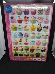 Eurographics Cupcake Celebration 1000 Piece Jigsaw Puzzle Brand New - Picture 1 of 5