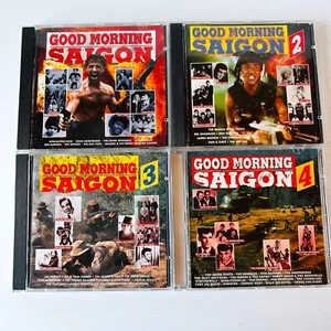 Good Morning Saigon 4 CD Set 1990s Pop Rock 1960s Vietnam USA Monkees Troggs - Picture 1 of 8