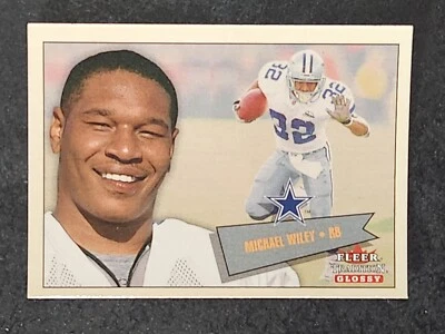 2001 Fleer Tradition Glossy Football #235 Michael Wiley - Image 1 of 2