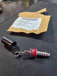Amphenol NEXUS TP-105 Black Red Contact Conductor Telephone Plug vintage New $29 - Picture 1 of 4