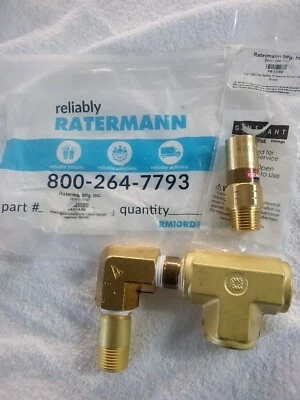 Ratermann Pressure Relief Valve Assembly 1/2" NPT Inlet & Outlet 300 PSI  - Image 1 of 3