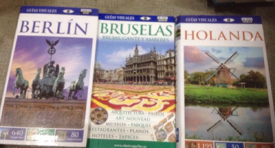 Guias Visuales Berlín 2015 + Holanda 2012 + Bruselas, Bujas, Gante, Amberes 09 - Imagen 1 de 1