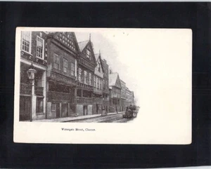 F1737 UK Chester Watergate Street vintage postcard - Picture 1 of 2